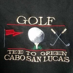 Vintage Golf Tee To Green Cabo San Lucas Crewneck Sweatshirt